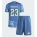 Ajax Steven Berghuis #23 Dětské Oblečení Venkovní Dres 2024-25 Krátkým Rukávem (+ trenýrky)